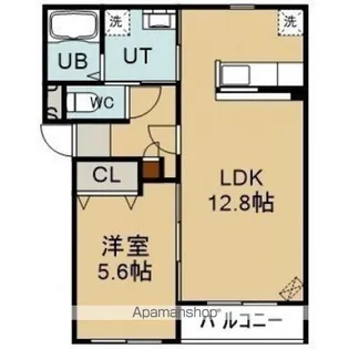 インフィニティ【1階】の間取り